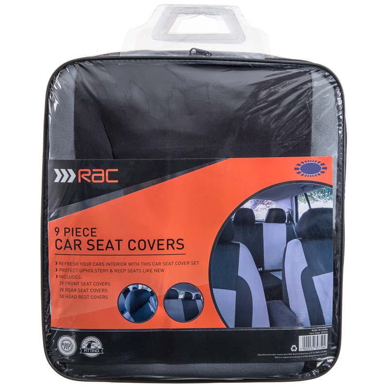 RAC Car Seat Covers 9pk Car Accessories, Car Seat Cover