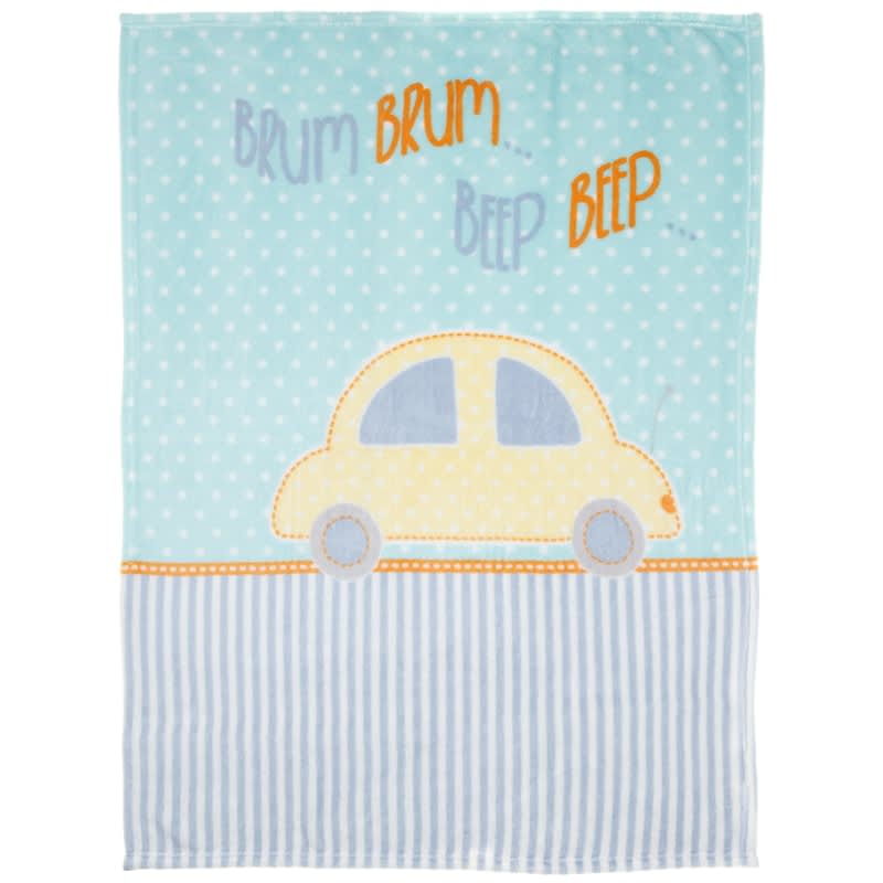 Silentnight Supersoft Baby Fleece Blanket Bedding B&M