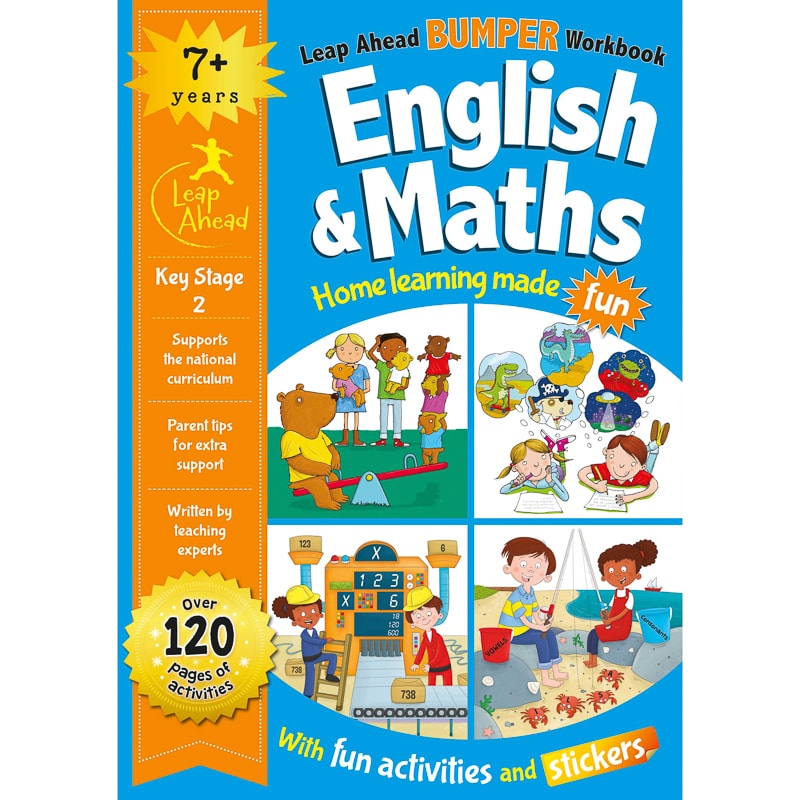 Leap Ahead Workbook English & Maths 7+ | Books - B&M