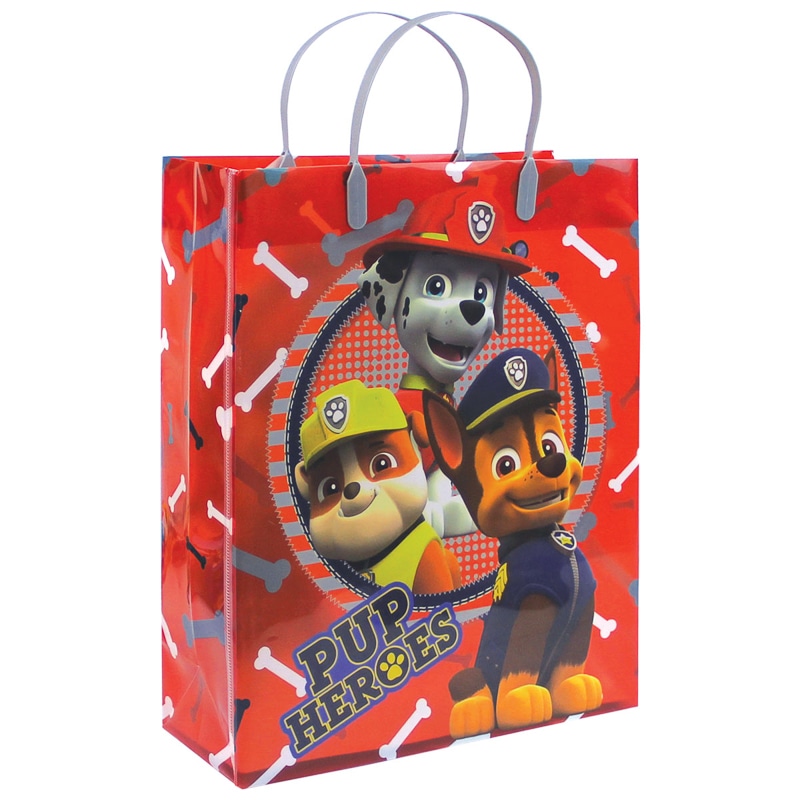 Paw Patrol Heroes PP Gift Bag Gift Wrapping & Bags B&M