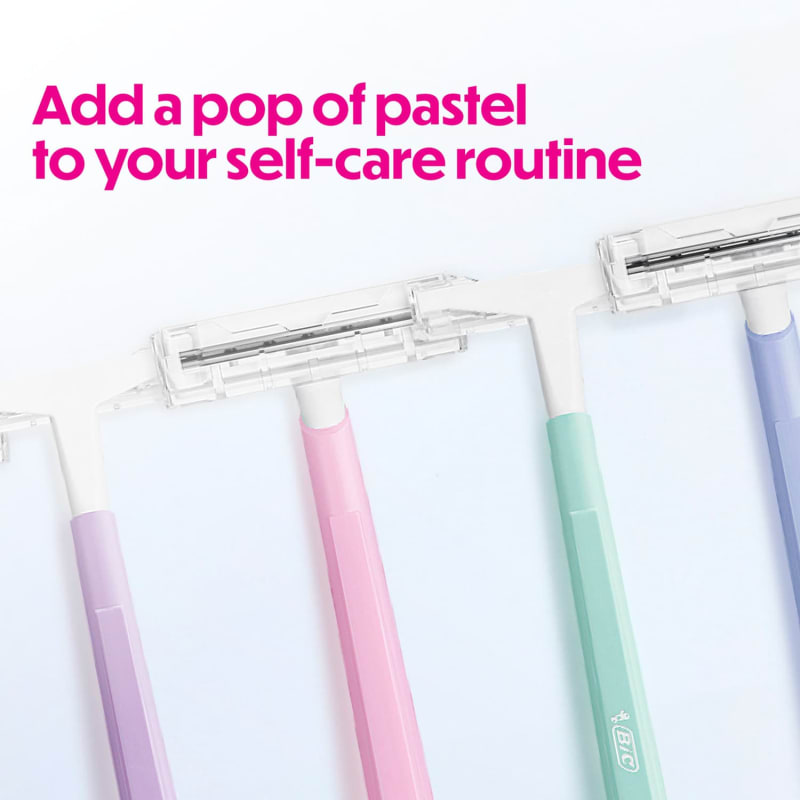 BiC Twin Lady Disposable Razors 15pk | Disposable Women's Razors - B&M
