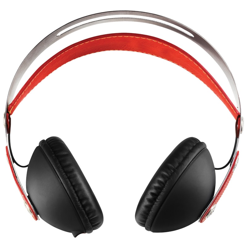 Goodmans Classic Headphones Red Audio, Headphones B&M