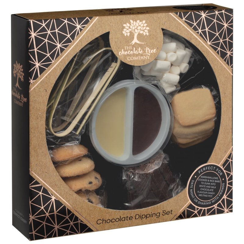 The Chocolate Tree Dipping Set 171g Novelty Confectionery B&M