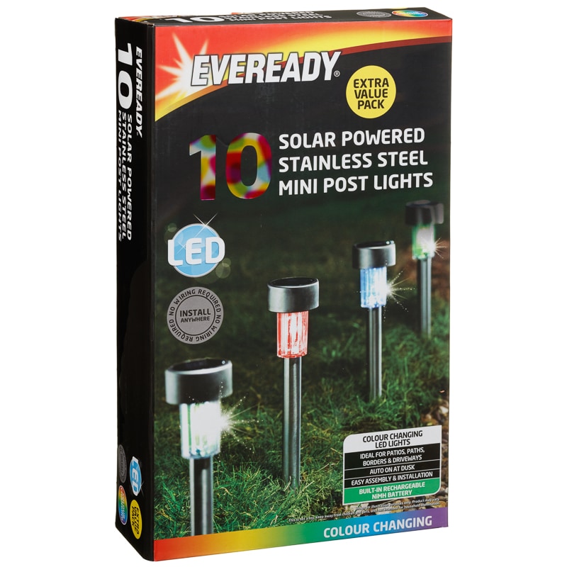 10pk solar lights