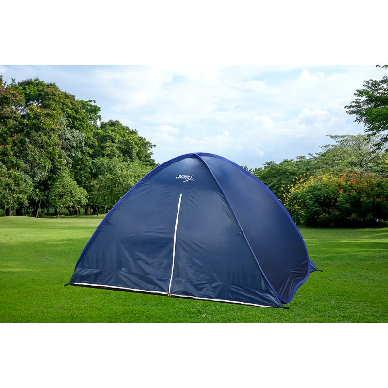 Outdoor Adventure 2 3 Person Pop Up Tent Navy Camping B M