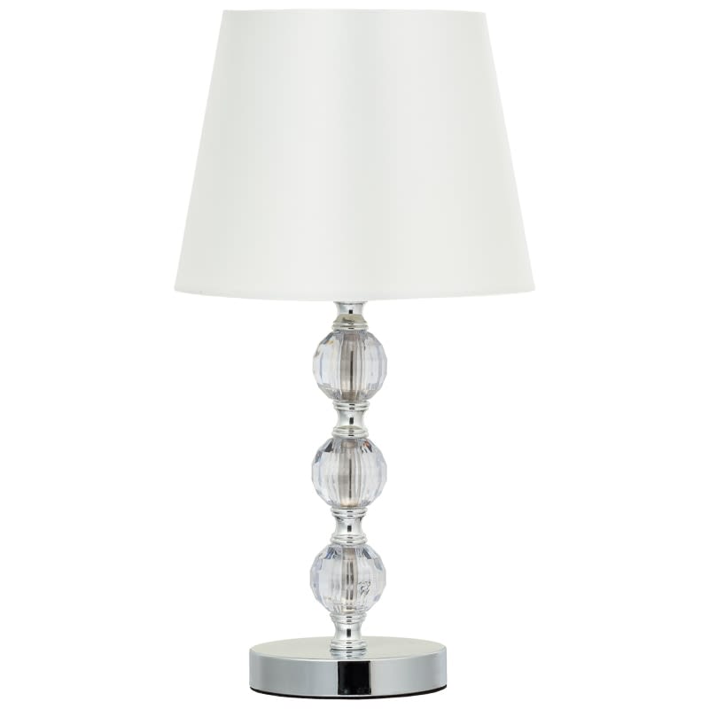 Harlequin Table Lamp White Lighting B M 331811 Harlequin Table Lamp White