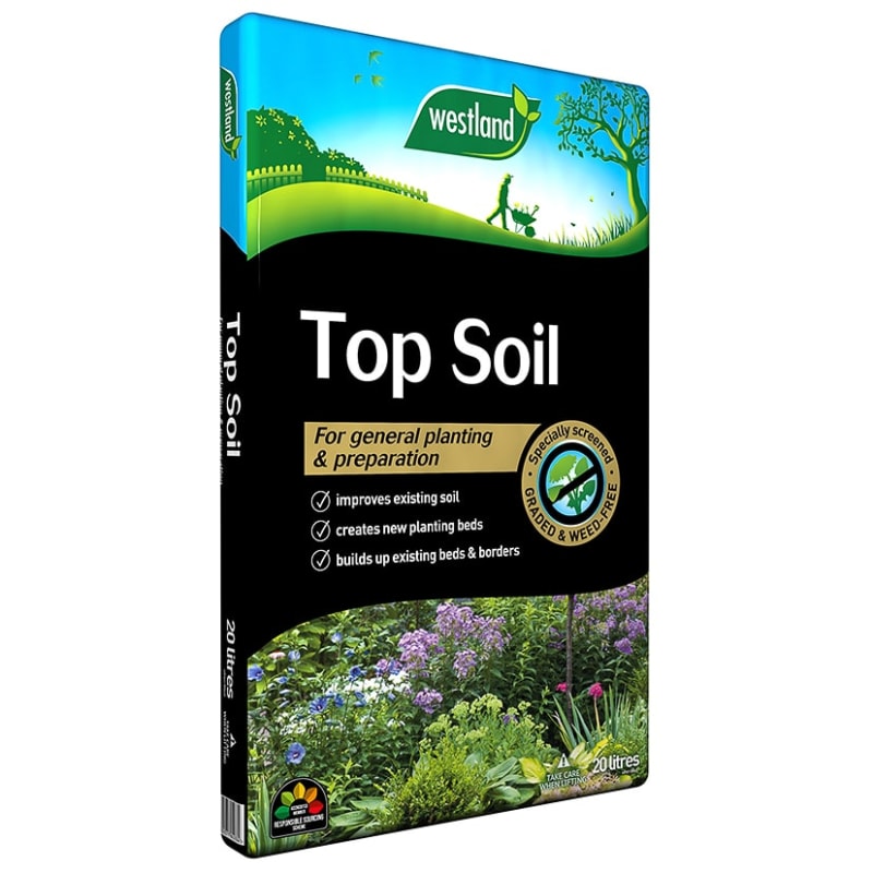 Westland Top Soil 20L Compost Bark B&M Stores