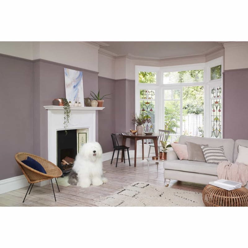 Dulux Matt Paint 2.5L Heart Wood DIY Paint B&M