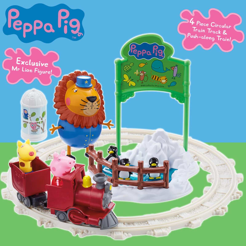 peppa pig zoo playset