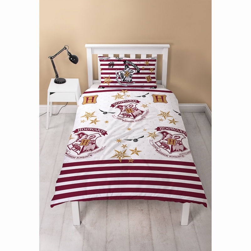 Harry Potter Reversible Single Duvet Set Bedding B M 337561 Harry Potter Single Face