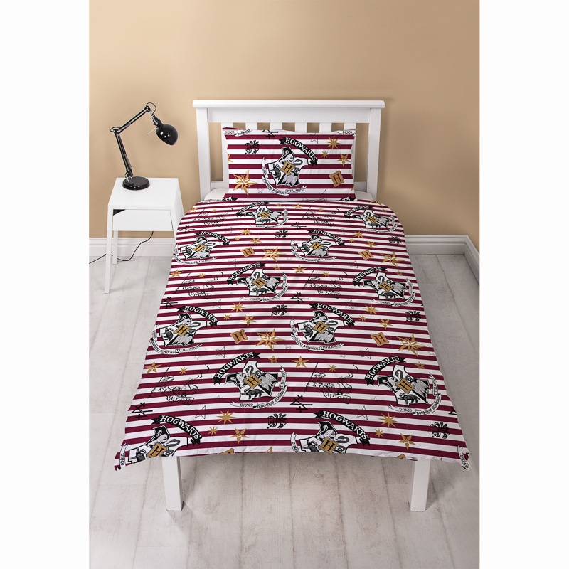Harry Potter Reversible Single Duvet Set Bedding B M 337561 Harry Potter Single Reverse