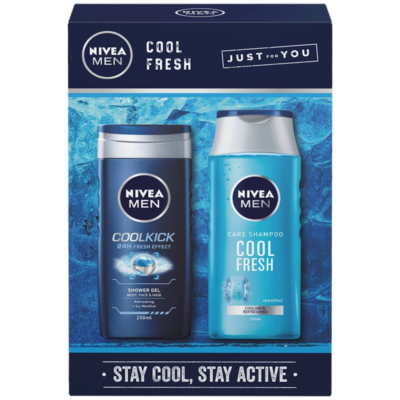 Nivea Cool Fresh Essential Shower Kit Bath & Body Sets B&M