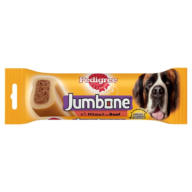 Pedigree Jumbone Maxi Beef Dog Treats B&M
