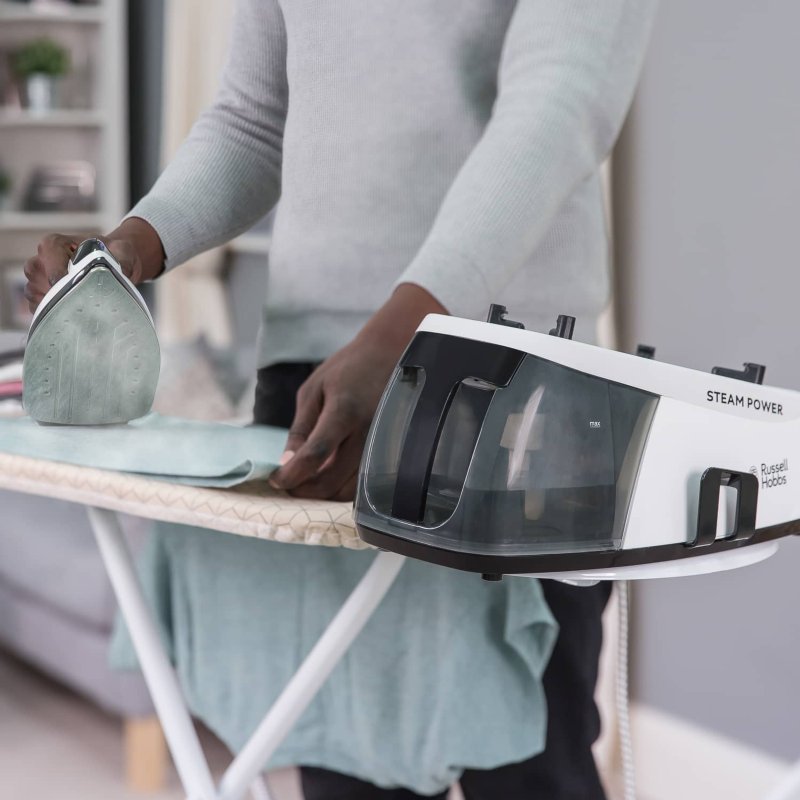 Russell Hobbs Steam Power Steam Generator Iron Steam Irons B&M