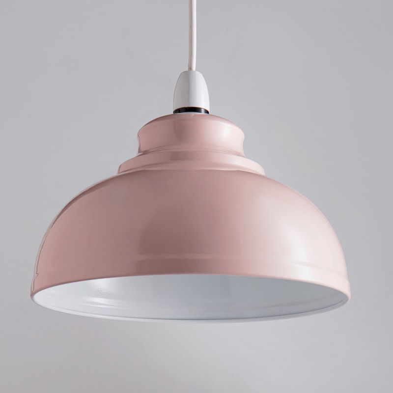 Oslo Pendant Light Shade Blush
