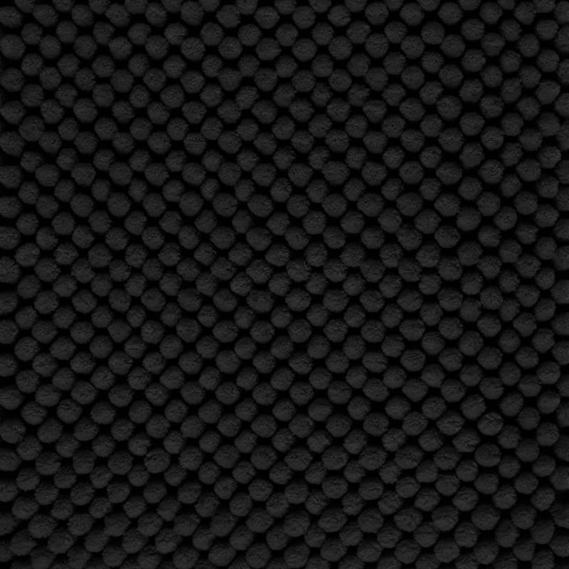 Signature Microfibre Noodle Bath Mat Black Bath Mats B&M Stores