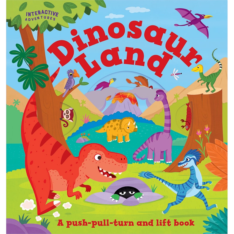Adventure Interactive Book Dinosaur Land Books B&M