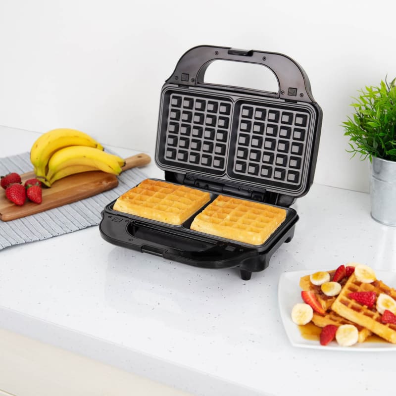 Tower 3in1 Deep Fill Sandwich Maker Silver Kitchen B&M