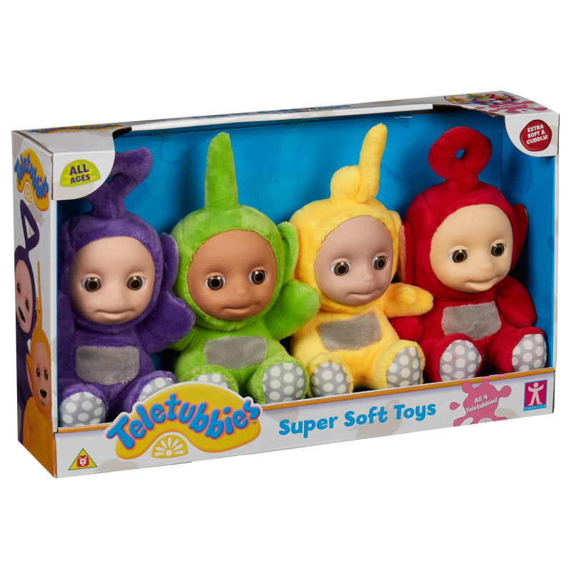 Teletubbies Super Soft Toys 4pk L Toys B M Teletubbies Super Soft Toys 4pk L Toys B M