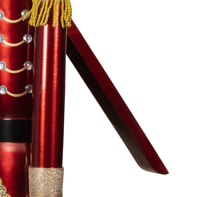 Jumbo Nutcracker 122cm Christmas Decorations B&M