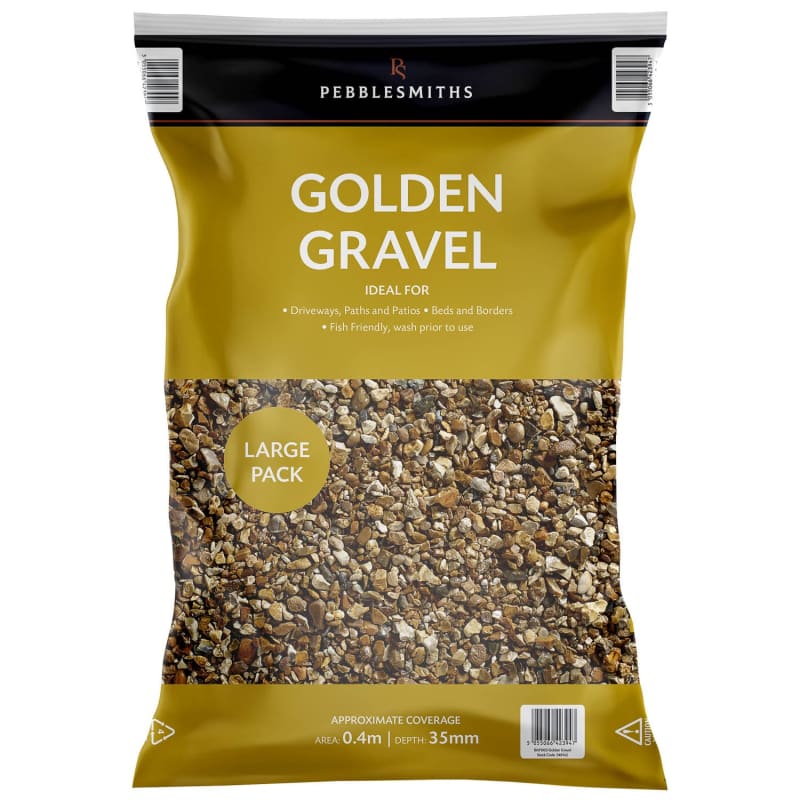 Golden Gravel Gravel, Garden Stones & Slate Garden B&M