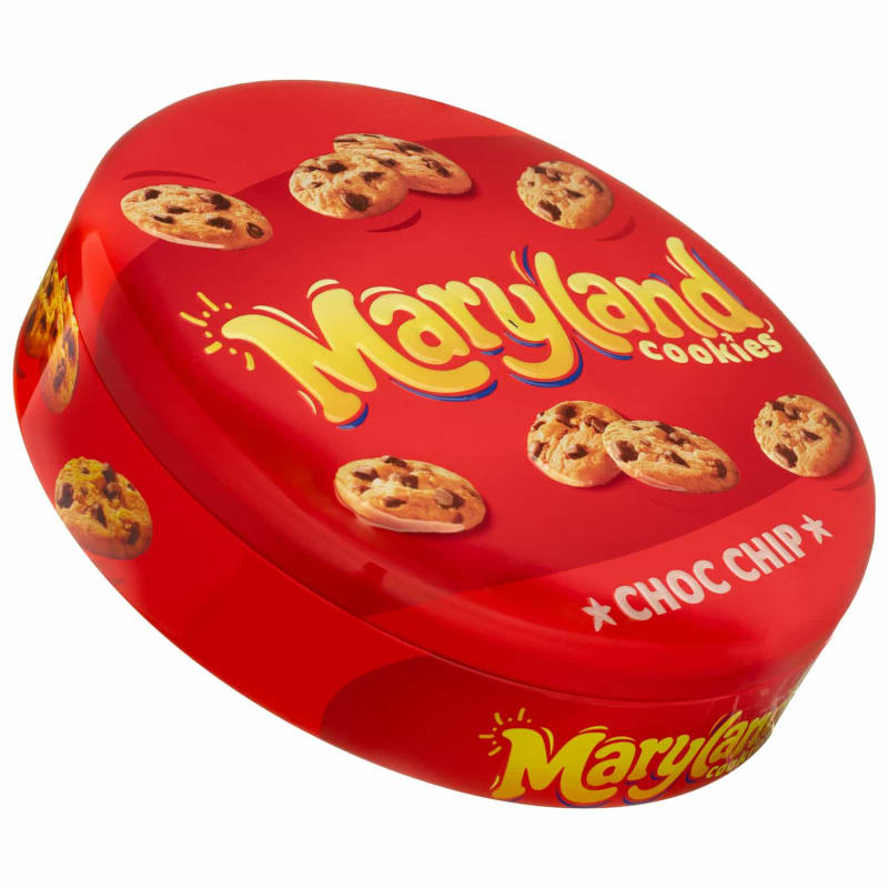Maryland Choc Chip Cookies Gift Tin | Novelty Xmas Gifts - B&amp;M Stores