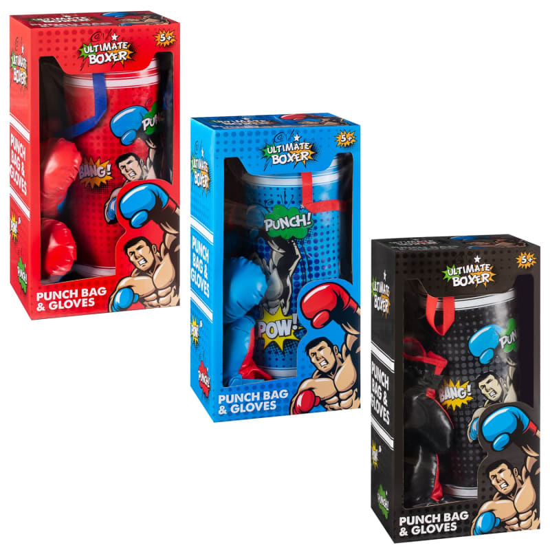 Kids Ultimate Boxer Punch Bag Assorted Toys B&M