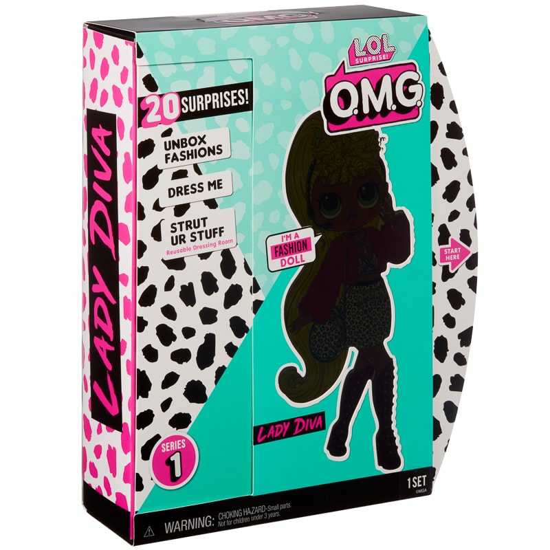 L.O.L. Surprise! OMG Doll - Lady Diva | Dolls & Accessories - B&M