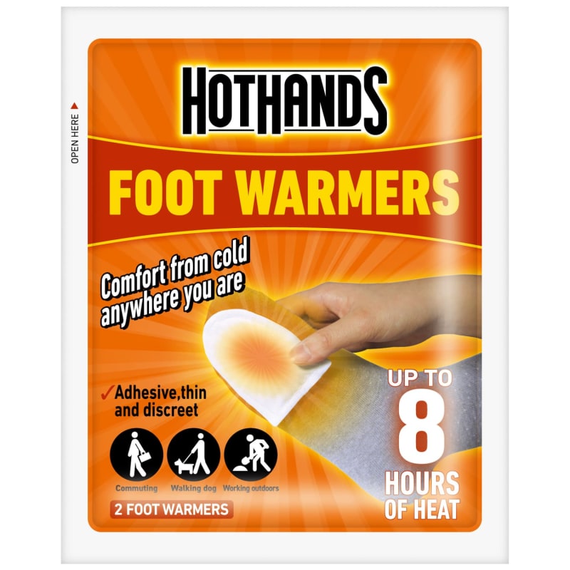 HotHands Adhesive Foot Warmers 2pk Ready to Use Foot Warmers B&M