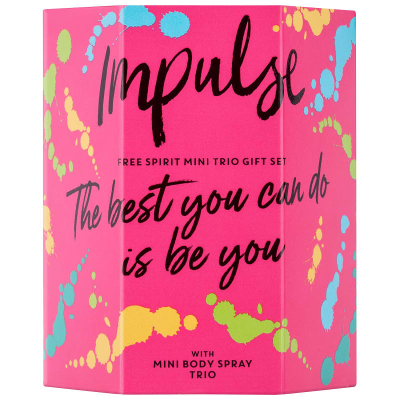 Impulse Free Spirit Mini Trio Fragrance Gift Set Fragrance B&M