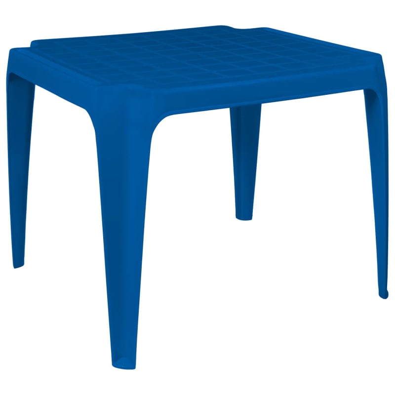 Kids Stacking Table Blue Children S Garden Furniture B M Kids Stacking Table Blue Children S, Childrens Wooden Table And Chairs B M With 4