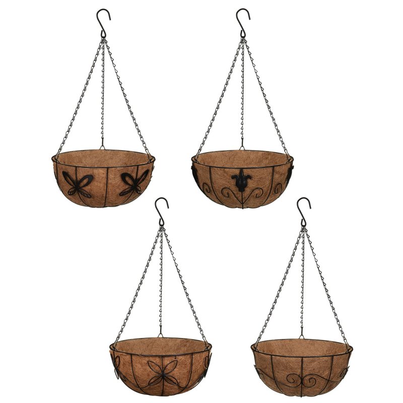 Deluxe Hanging Basket 12" Garden B&M