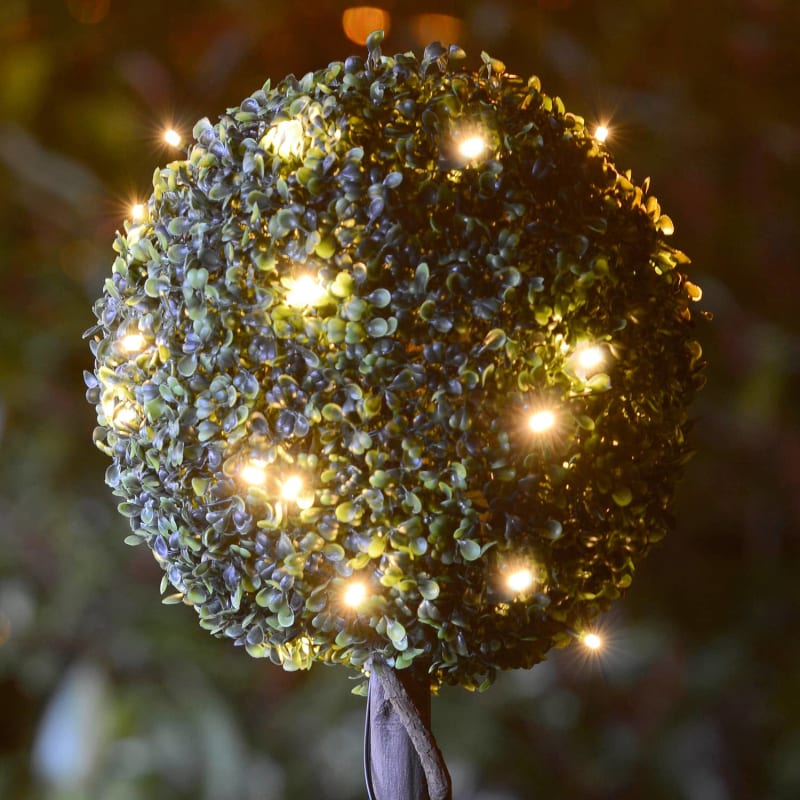 Topiary Tree with Solar Light 70cm l Garden B&M