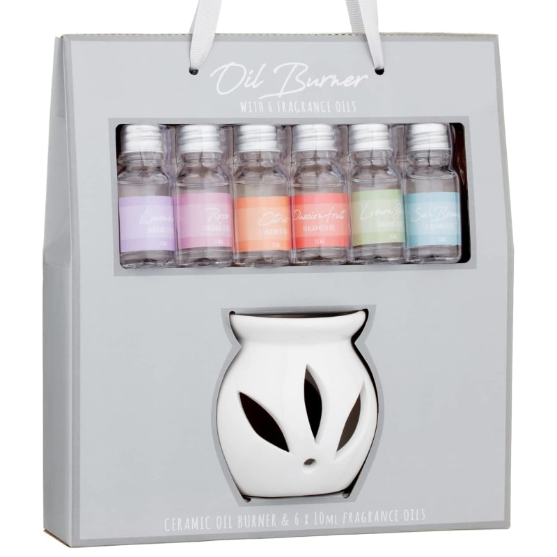 Ceramic Oil Burner Set Gifts B&M