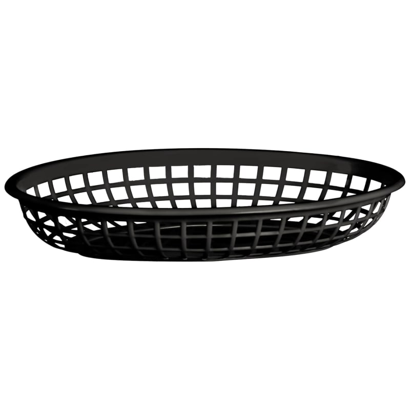 Food Serving Baskets 4pk Black Kitchen Accessories B&M