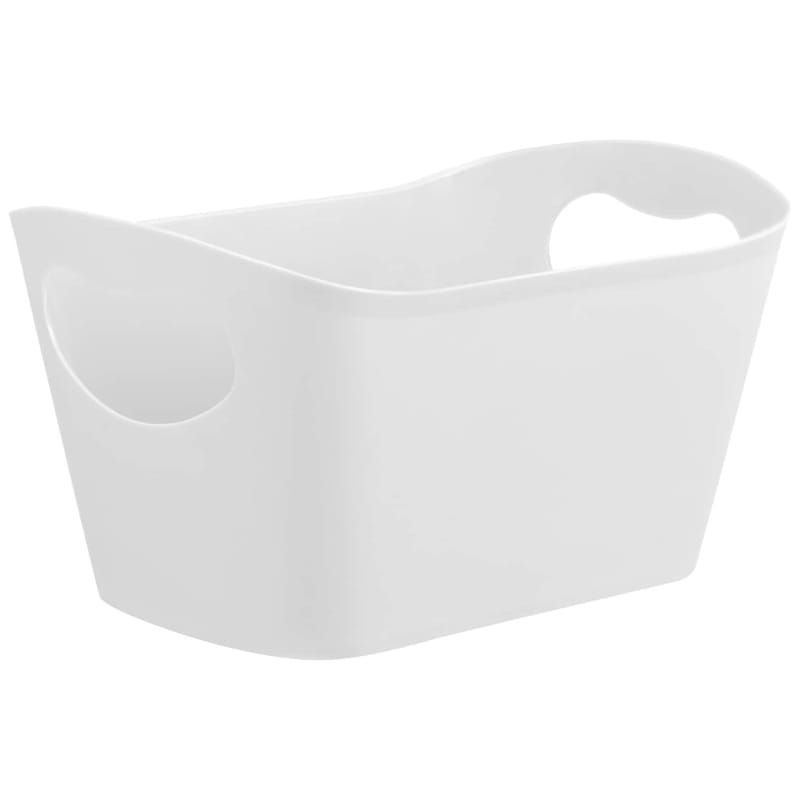 Small Storage Caddy White Bathroom Storage B&M Stores
