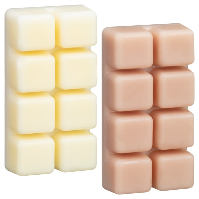 Scented Wax Melts 8pk Vanilla & Amberwood Wax Melts B&M Stores
