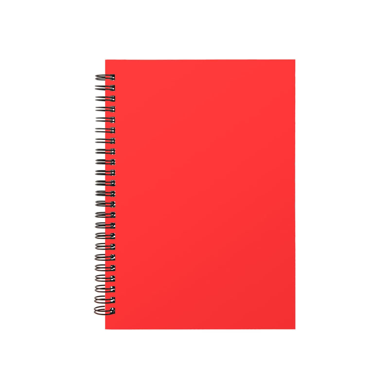 A5 Bright Hardback Book Notebooks & Pads B&M