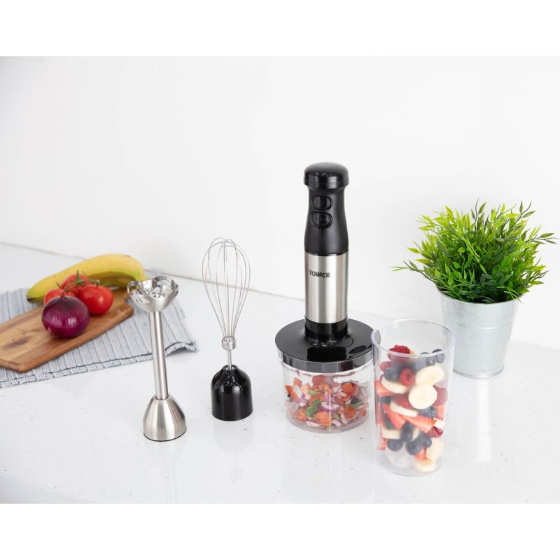 Tower 3in1 Hand Blender Kitchen Appliances B&M