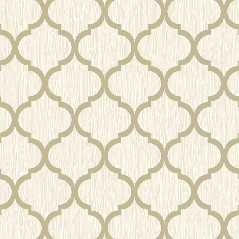 Crystal Trellis Gold Wallpaper DIY Wallpaper B&M