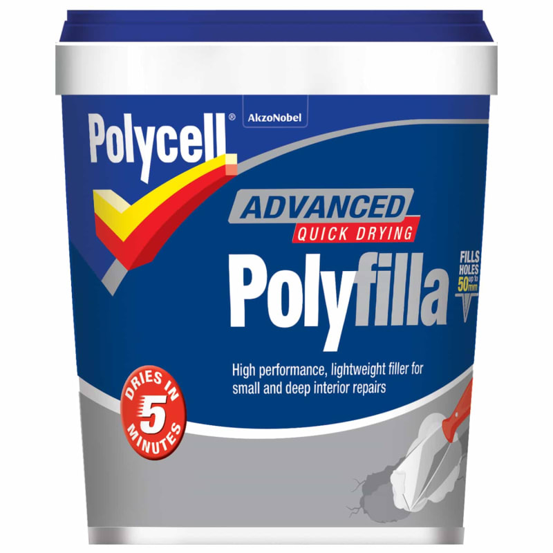 Polycell Advanced Polyfilla 600ml DIY B&M
