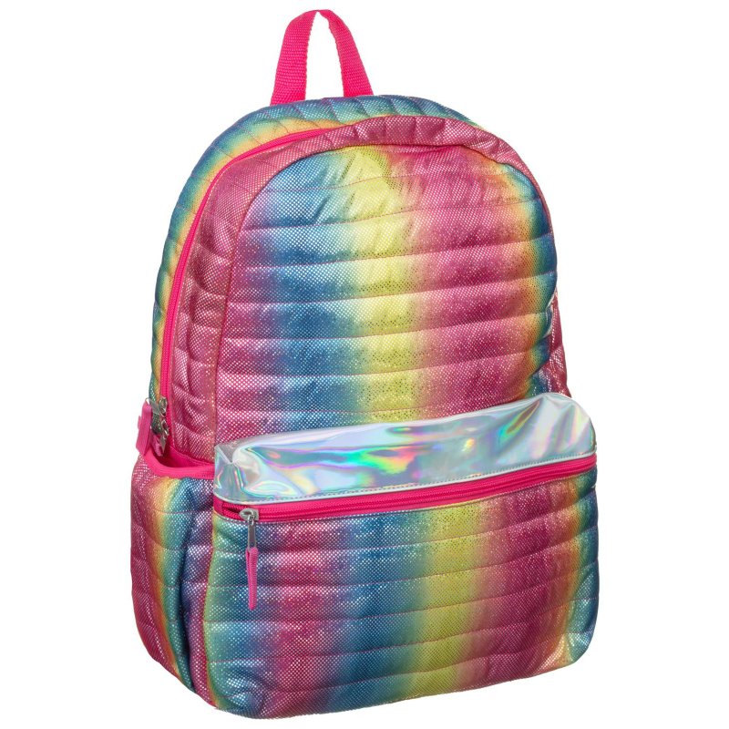 pink rainbow backpack
