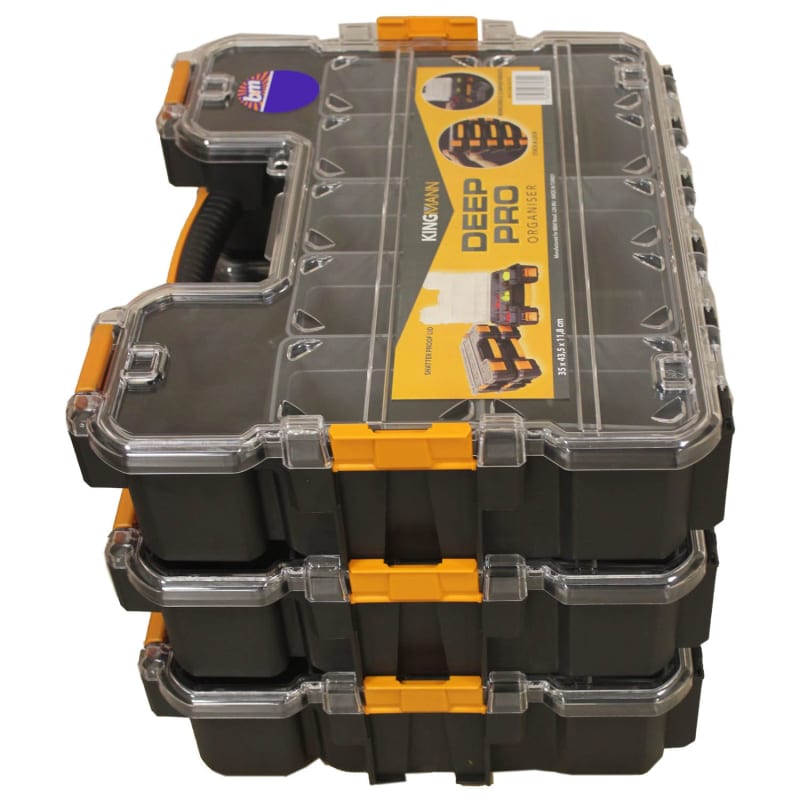 Kingmann Deep Pro Organiser DIY Cheap Tool Storage B&M