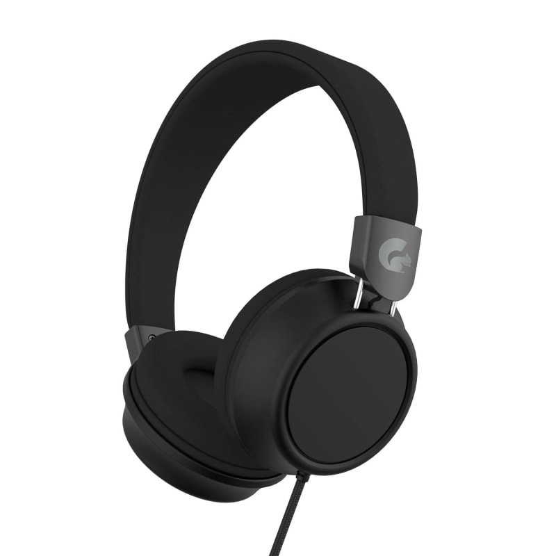 Goodmans Wired Luxe Headphones - Black 