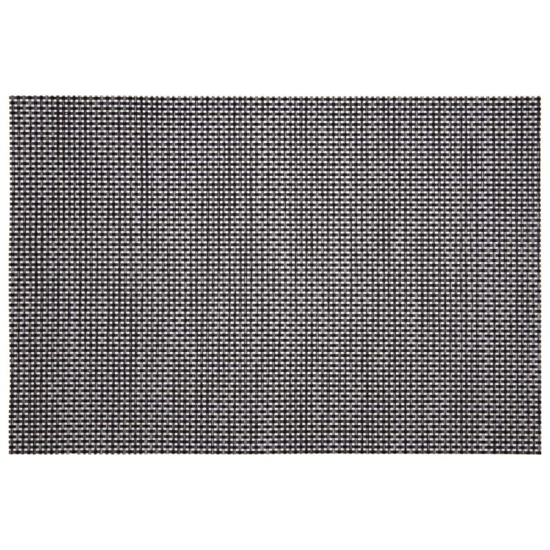 Metallic Woven Placemats Charcoal 4pk Tableware B&M Stores
