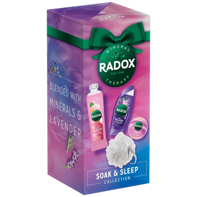 Radox Soak & Sleep Collection Set 3pc Bath & Body Sets B&M