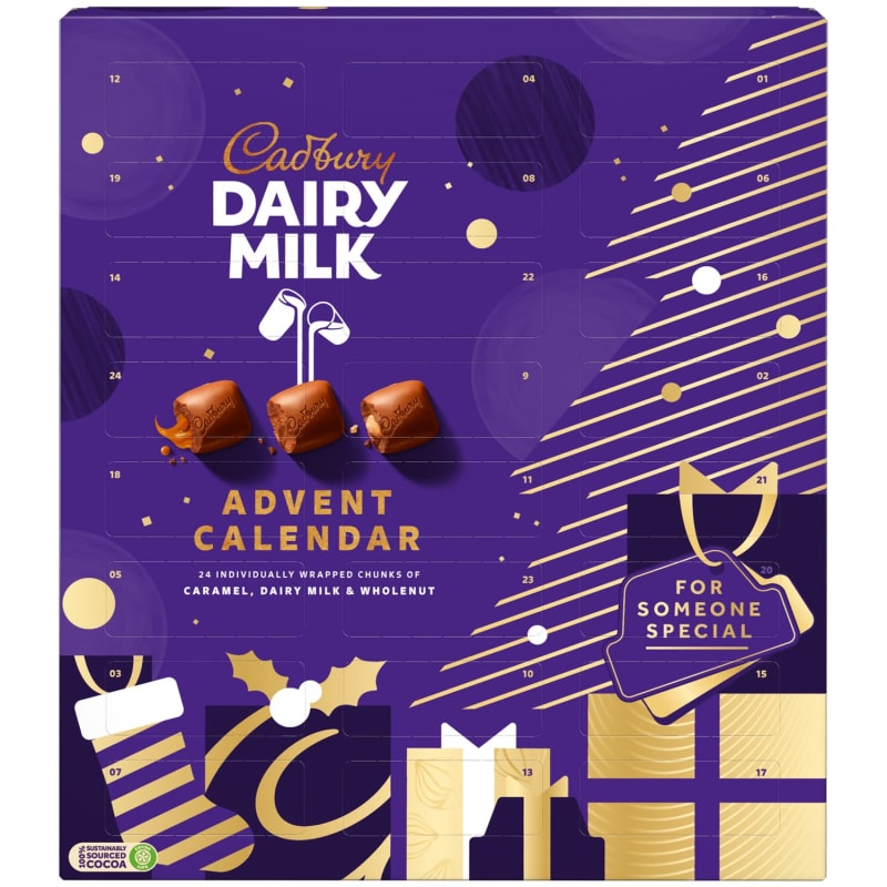 Cadbury Dairy Milk Chunks Advent Calendar Advent Calendars B&M