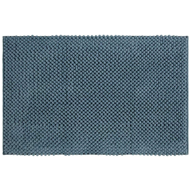 Signature Microfibre Noodle Bath Mat Blue Bath Mats B&M Stores