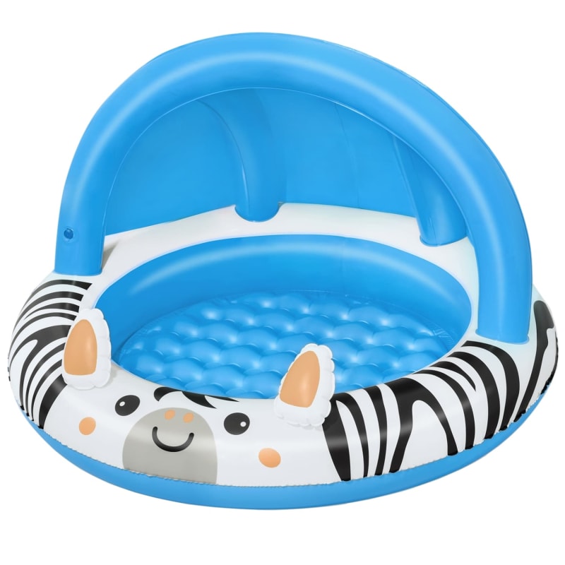 Bestway Safari Sun Shaded Baby Pool Baby Paddling Pools B&M Stores
