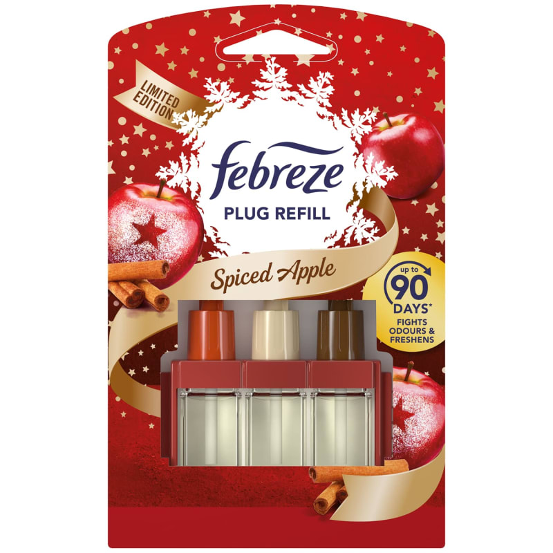 Febreze 3Volution Plug Refill - Spiced Apple - B&M